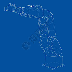 工业机器人机械手 韦克托活力金属电脑创造力控制技术科学电子产品蓝图动力学图片
