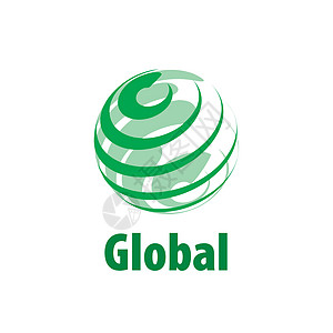 矢量标志 glob互联网社会网络白色标签插图商业全球圆形丝带图片