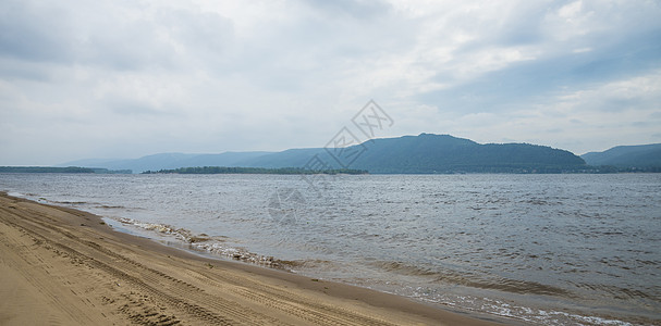 科比洛沃半岛齐古利山脉的全景海滩山脉海浪吸引力地区假期娱乐天空地标旅行图片