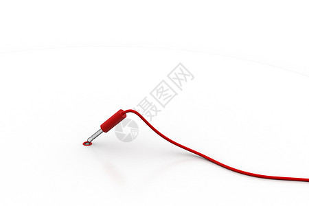配针电线电缆宏观技术工作室立体声扬声器红色衔接视频音频电话图片