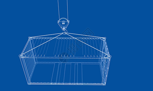 货物集装箱 线框样式金属出口包装工业加载商业卡通片货运船运办公室图片