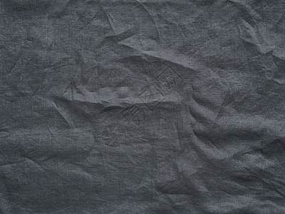 灰色亚麻制皱纹桌布纹理折痕布料家具棉布纤维折叠创造力织物帆布墙纸图片