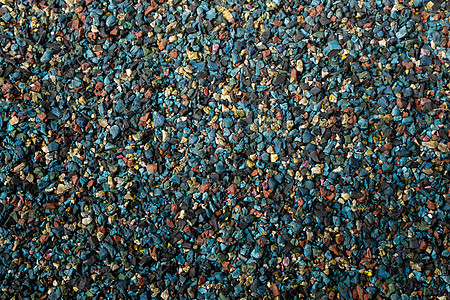 公园园地底背景的多彩橡胶地板颜色图片