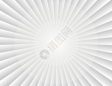 白背景的抽象太阳光度梯度射线 - 矢量插图图片