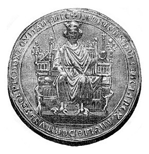 亨利三世的封印 古代雕刻背景图片