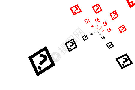 令人无法理解的抽象形象 问题的复杂程度和问题的复杂性字母立方体成功红色商业调查问卷帮助服务营销插图图片