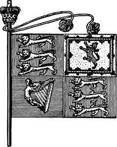 皇家旗帜是英国复古怡乐思的旗帜图片