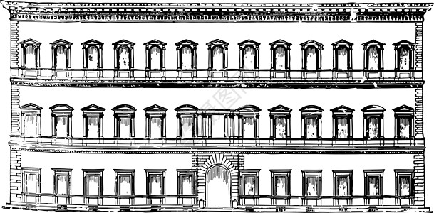 罗马著名的高级文艺复兴古代雕刻法兰斯宫图片