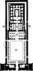 Edfou的平面图Edfou曾经有过第二个图片
