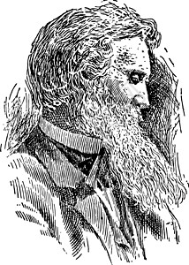 John Muir 历史插图图片