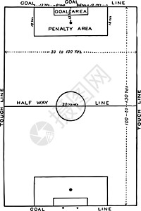 足球场陈年插图图片