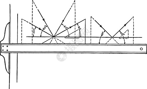 使用三角形绘制线条 30 度 45 度 60 度 角度 i图片