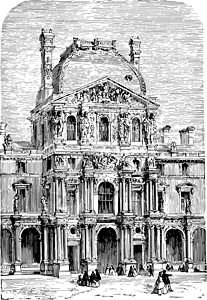 卢浮宫古典雕刻的图高馆部分图片