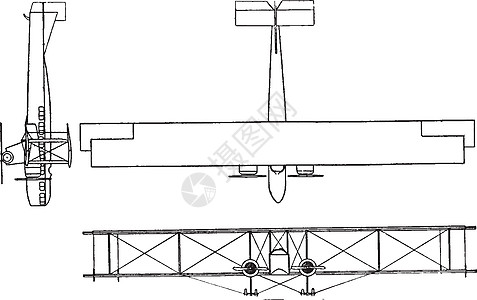 F 60型Farman 旅游航空客车 旧式插图图片