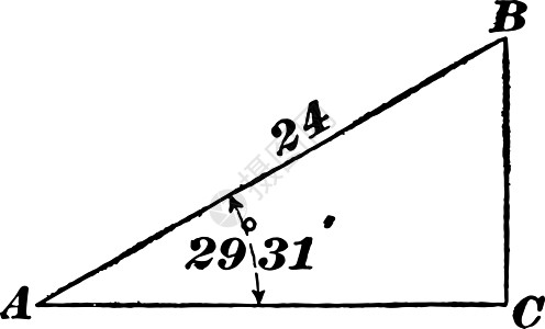 角为 29 31 边为 24 的三角形图片