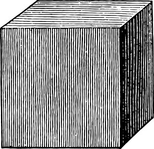 立方体复古插画绘画六面体飞机艺术中心线条插图黑色白色正方形图片