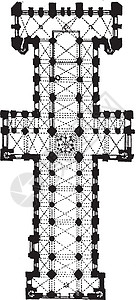 杜勒姆大教堂计划 俗称古代雕刻图片