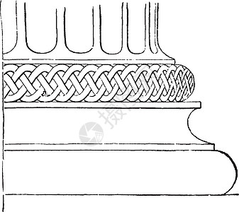 美奈瓦政治科学寺的阿提克基地 古代雕刻图片