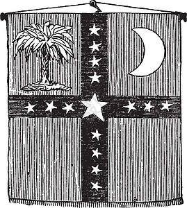 在南卡罗来纳州宣布主权的那天 标语图片