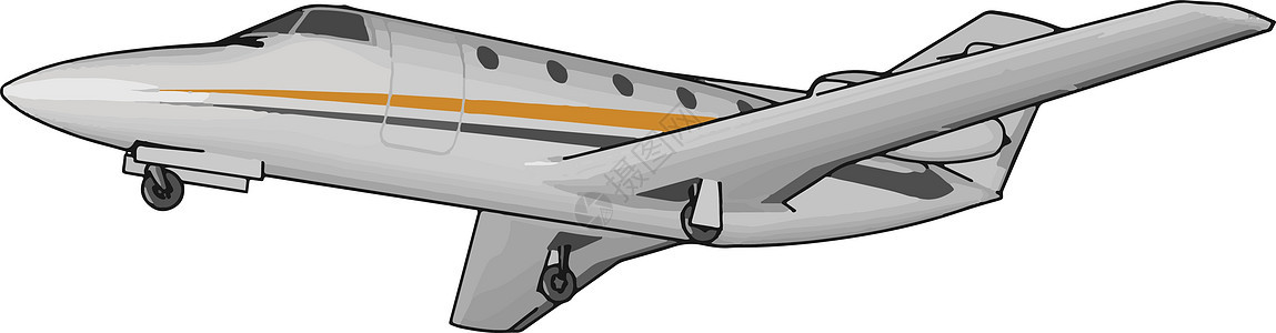 Aerolpane 常见形式的运输矢量或颜色插图图片