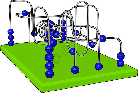 教育玩具矢量或颜色插图图片