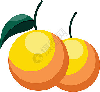 橙子是中国新年最常用的食品象征标志背景图片