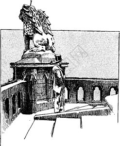 圣雅克塔露台 古代雕刻图片