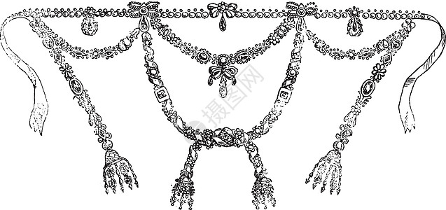 项链 Boel sea 和的精确设计图片