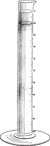 刻度圆柱复古雕刻图片