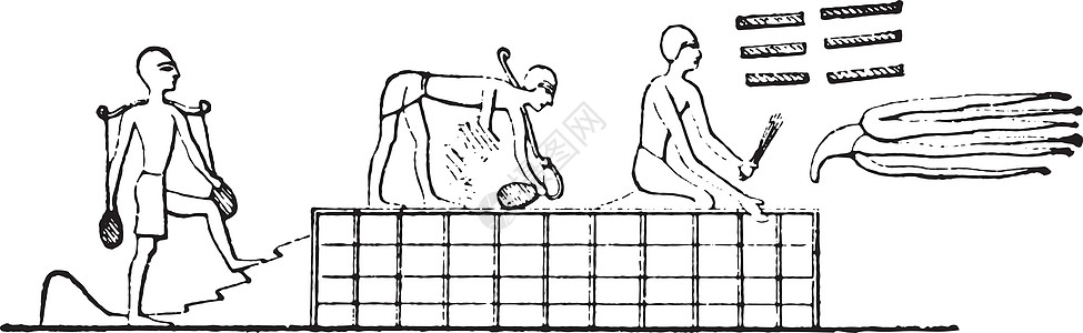 松散的准备 古代雕刻图片