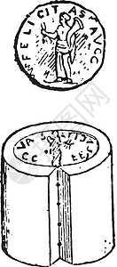 黄金货币 古代雕刻图片