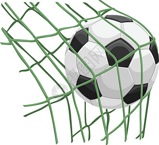 网上足球的矢量游戏插图胜利绘画圆形分数成功运动白色竞赛背景图片