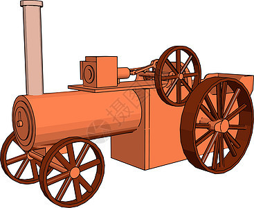 白色背景上的旧复古速度插图交通铁路运输玩具乘客墙纸车辆机车背景图片
