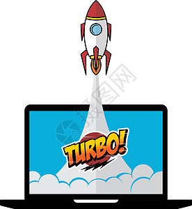 涡轮空间飞船火箭穿梭矢量 ar艺术电脑笔记本助推器背景图片