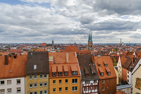 德国纽伦堡观点房子天空城市地标天线吸引力建筑建筑学旅游旅行图片