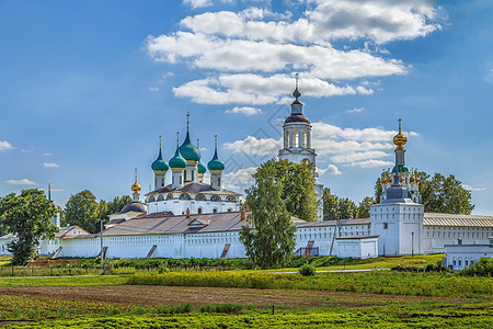 Tolga修道院 俄罗斯雅罗斯拉夫尔建筑建筑学宗教旅行历史教会圆顶白色戒指艺术图片