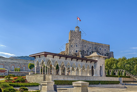 格鲁吉亚拉巴特堡 格鲁吉亚城堡旅游建筑建筑学旗帜地标历史旅行石头堡垒图片