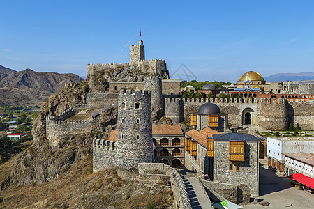 格鲁吉亚拉巴特堡 格鲁吉亚石头旅行建筑地标建筑学历史旅游城堡堡垒图片