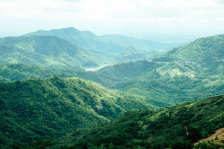 泰国北部Khao Kho区Phetchabun省山景图场地热带森林旅行爬坡农村气候旅游日落绿色图片