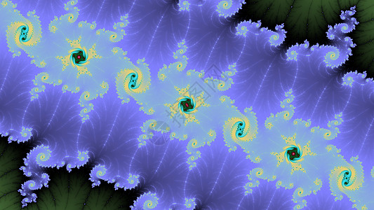 Mandelbrot 分形螺旋 colorfu墙纸螺旋形背景图片