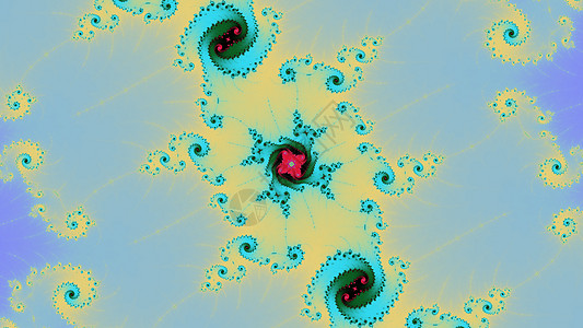 Mandelbrot 分形螺旋 colorfu墙纸螺旋形背景图片