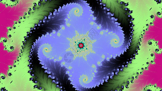 Mandelbrot 分形螺旋 colorfu墙纸螺旋形背景图片