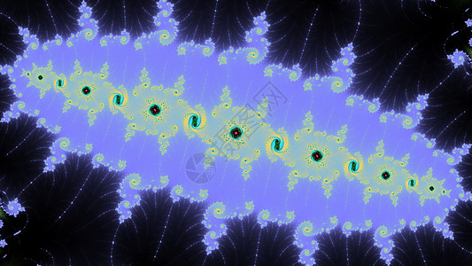 Mandelbrot 分形螺旋 colorfu螺旋形墙纸背景图片