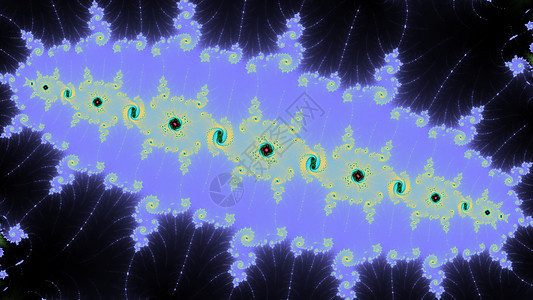 Mandelbrot 分形螺旋 colorfu螺旋形墙纸背景图片