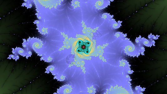 Mandelbrot 分形螺旋 colorfu螺旋形墙纸背景图片