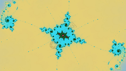 Mandelbrot 分形螺旋 colorfu螺旋形墙纸背景图片