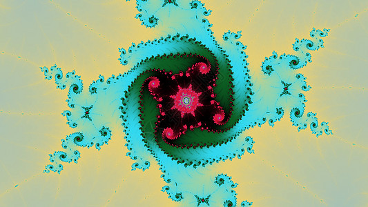 Mandelbrot 分形螺旋 colorfu墙纸螺旋形背景图片