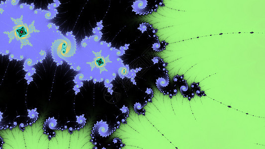 Mandelbrot 分形螺旋 colorfu墙纸螺旋形背景图片