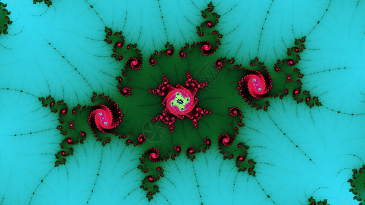 Mandelbrot 分形螺旋 colorfu墙纸螺旋形背景图片