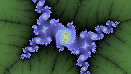 Mandelbrot 分形螺旋 colorfu墙纸螺旋形背景图片